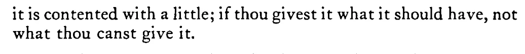 Allow thy BELLY what thou shouldst, not what thou mayest - a scanned entry from Tilley's 1950 Dictionary of Proverbs. (continuation)