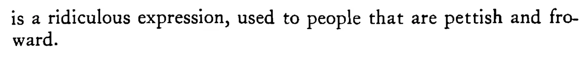 Gip, quoth BADGER (Gilbert) when his mare kicked - a scanned entry from Tilley's 1950 Dictionary of Proverbs. (continuation)