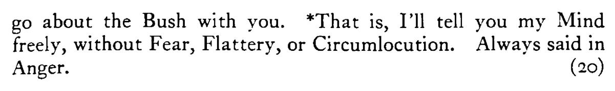 To beat (go) about the BUSH - a scanned entry from Tilley's 1950 Dictionary of Proverbs. (continuation)