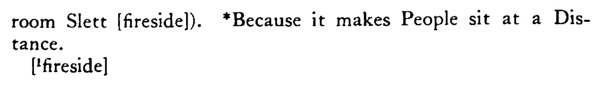 A fair FIRE makes a roomy flet¹ - a scanned entry from Tilley's 1950 Dictionary of Proverbs. (continuation)