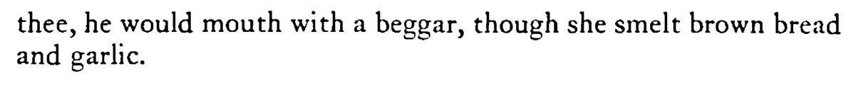 He loves laced MUTTON - a scanned entry from Tilley's 1950 Dictionary of Proverbs. (continuation)